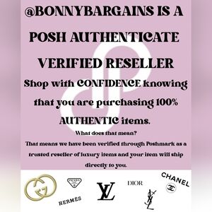 POSH AUTHENTICATE VERIFIED SELLER